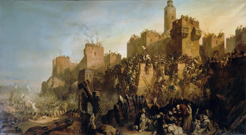 Взятие Иерусалима Жаком де Моле