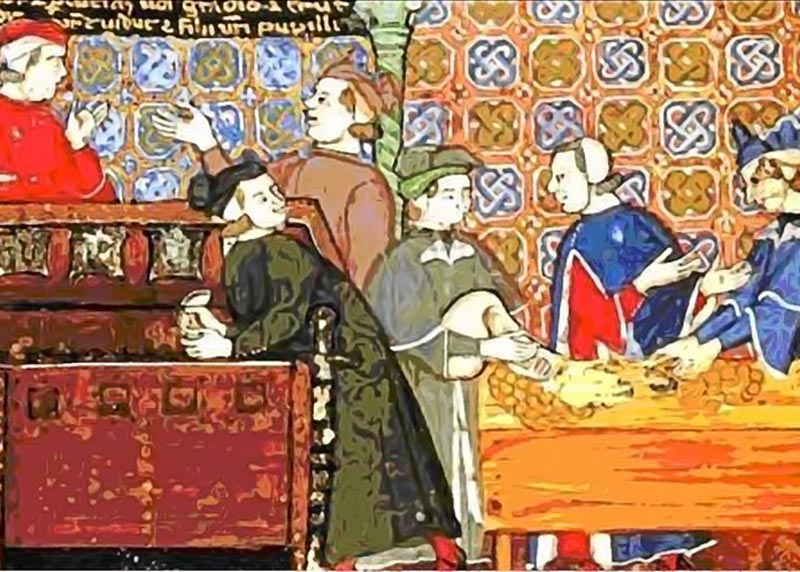 Средневековый банк