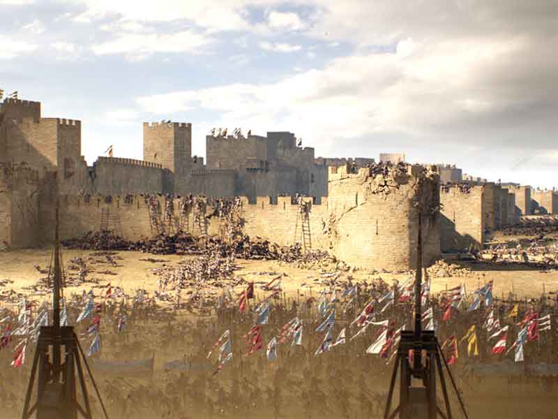 Война башен в Акре